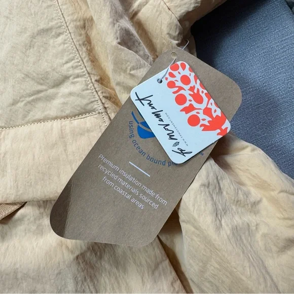 NWT New $248 Free People Billie Boxy Lightweight Insulated Nectar Jacket Size XL - Picture 8 of 13